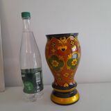 Russian Khokhloma vase, 25 cm