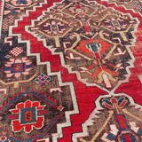 Tapis ancien caucasien karabagh fait main 115x270 cm