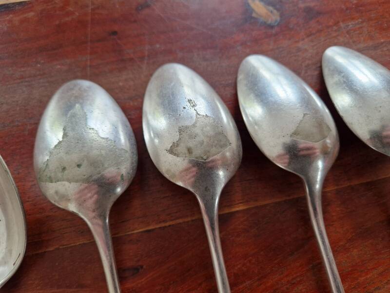 Christofle, Paris - Set of 11 table spoons - Fidélio model