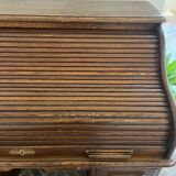 Antique directors oak roll top desk