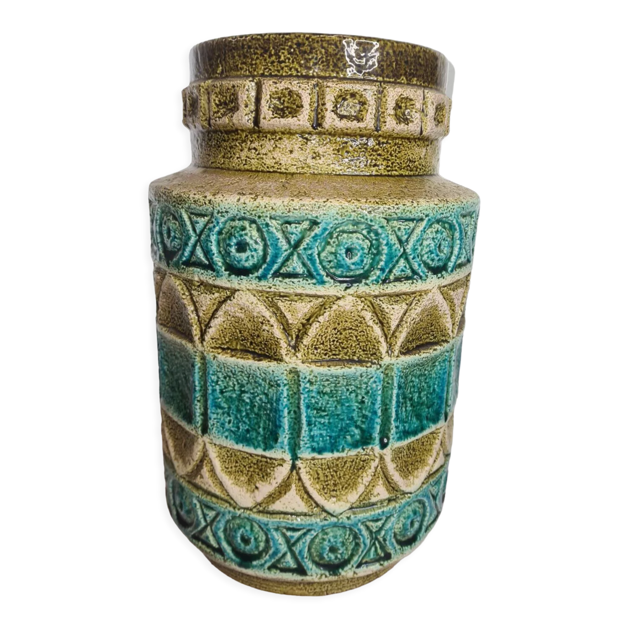 ceramic vase Bay keramik West germany design XXeme