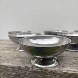 12 stainless steel cups 1970