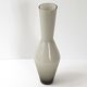 Vase diabolo en verre vintage