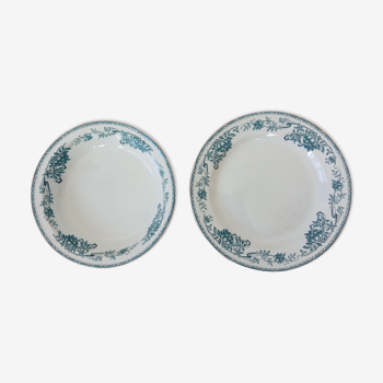 Duo of old serving dishes