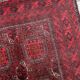 Tapis couloir baloutche afghan vintage 107 x 211 cm - tribal répétitif (1C1196)