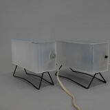 Ensemble de deux lampes de table par Pokrok Zilina, 1960s