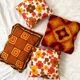 Set of two decorative cushions 70