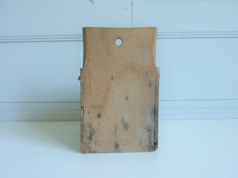 Wooden salt box