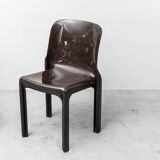 Pair of Selene chairs by Vico Magistretti for Artemide – iconic 1960s plastic design