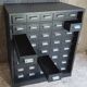 Industrial workbench, 40 drawers