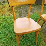 5 Baumann style bentwood bistro chairs