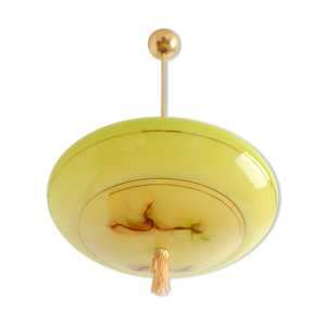 Suspension vasque opaline