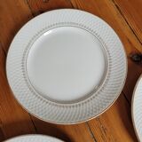 Set of 8 L'Eclat L'Amandinoise flat plates