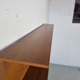 Teak wall floor by Wilhelm Renz, 60s