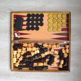 Chessboard and backgammon
