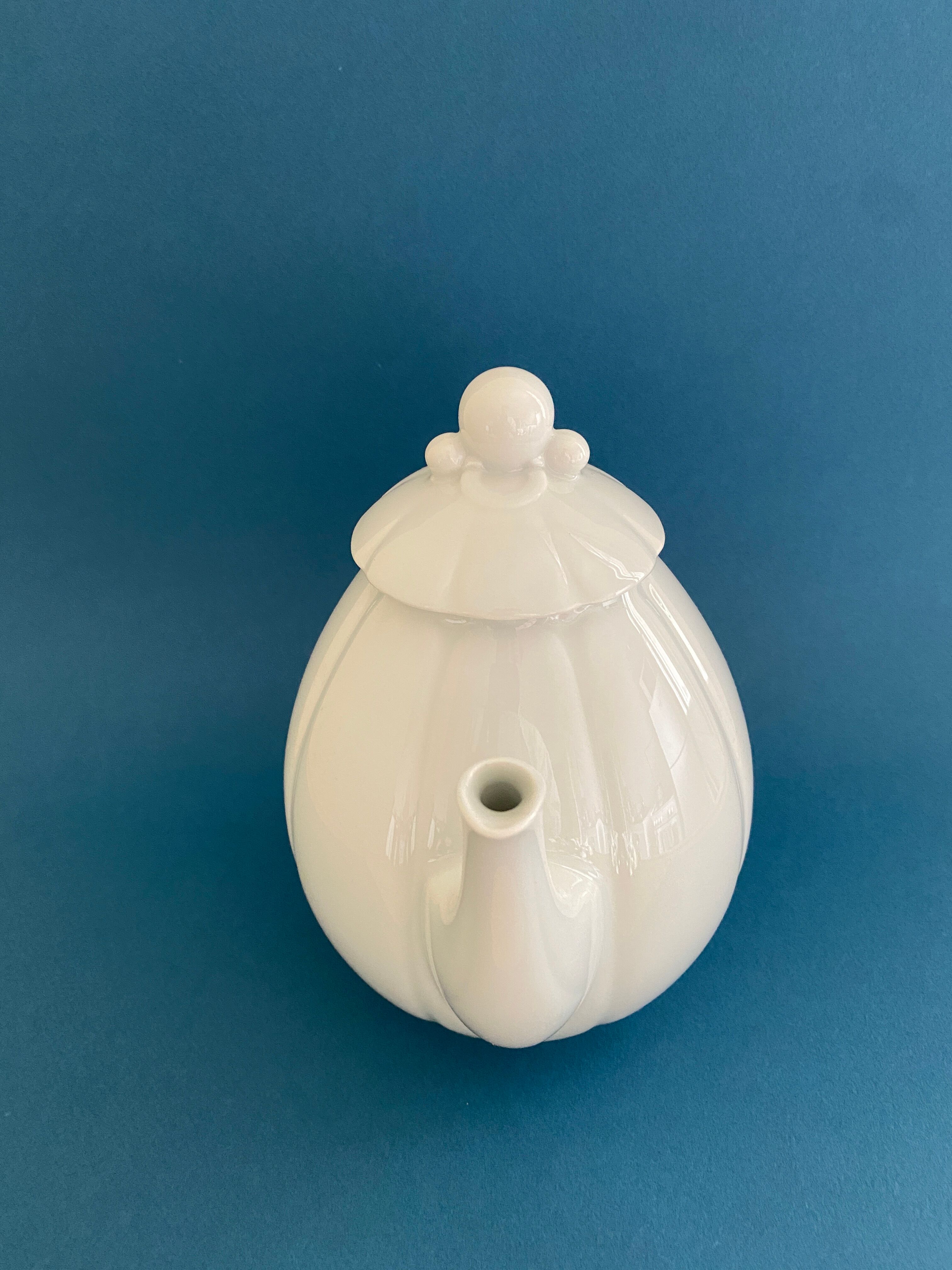 Porcelain teapot