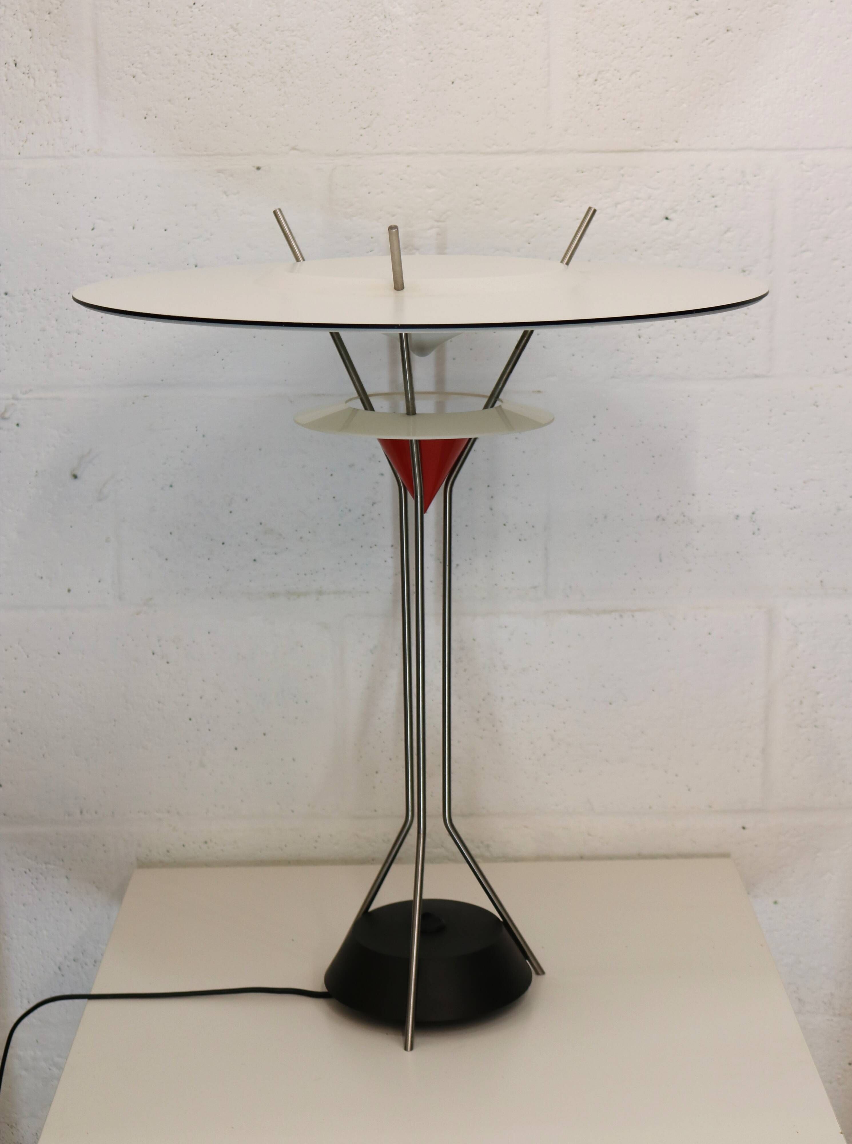 XL Space age desk lamp by Lyskilde and designed by Henrik Tengler - Denmark