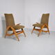 Paire de fauteuils 1970