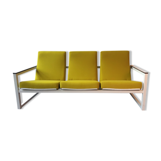 Reupholstered 3-seater sofa by Tjerk Reijenga and Friso Kramer for Pilastro,1960's