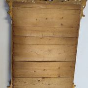 Napoleon III era mirror gilded with gold leaf
