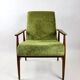 Fauteuil Fox Vintage Vert Olive, 1970s