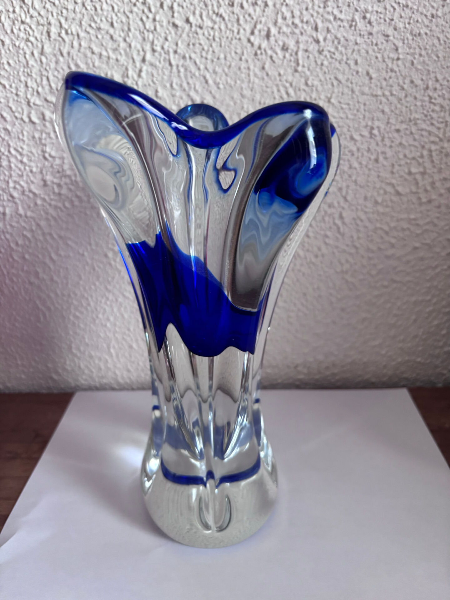 Vase cristal murano