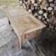 Solid oak coffee table