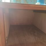 Rattan bedside table