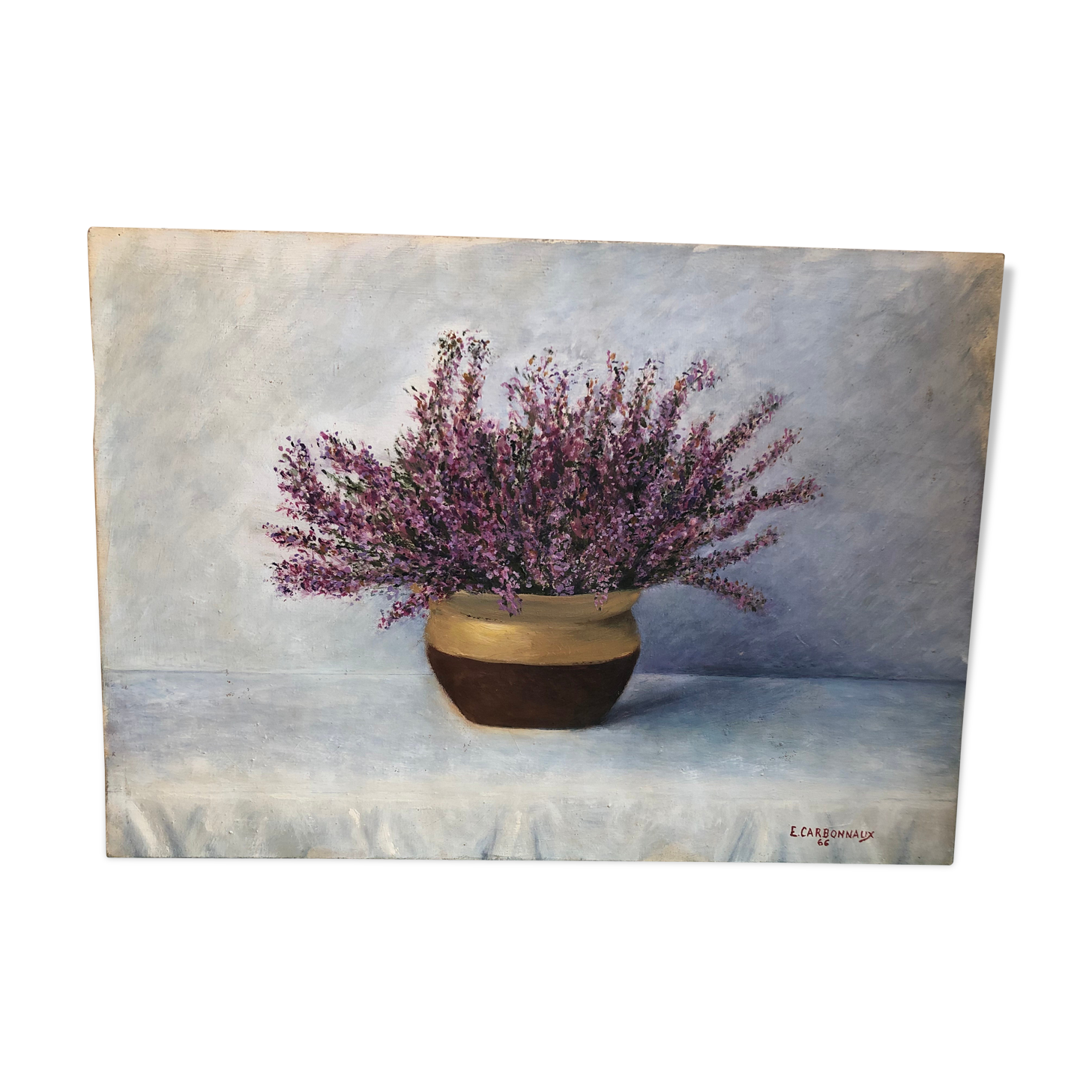 Oil on canvas, still life 1966