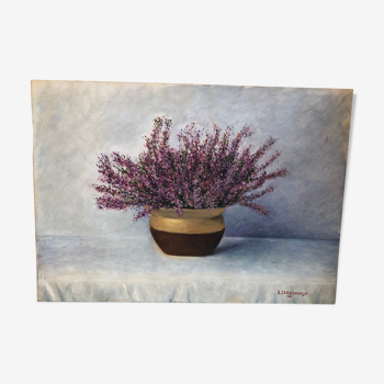 Oil on canvas, still life 1966