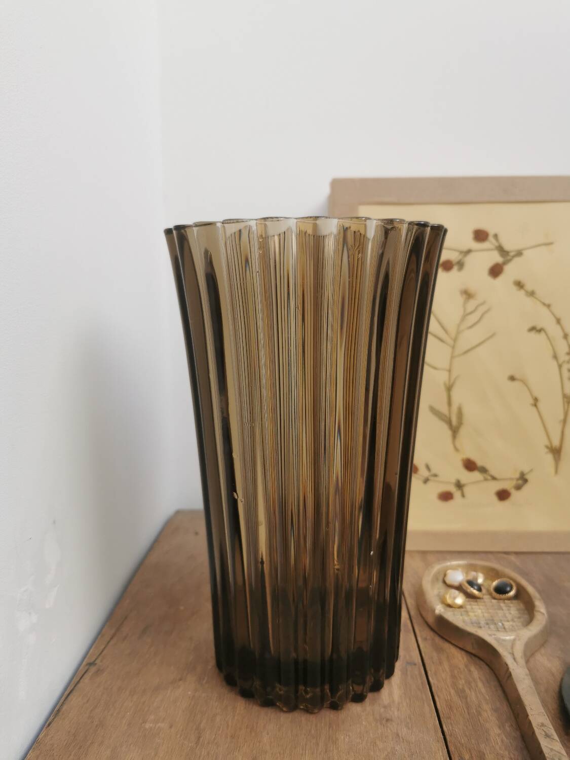 Smoked vase