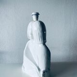 Ceramic entwined couple lamp