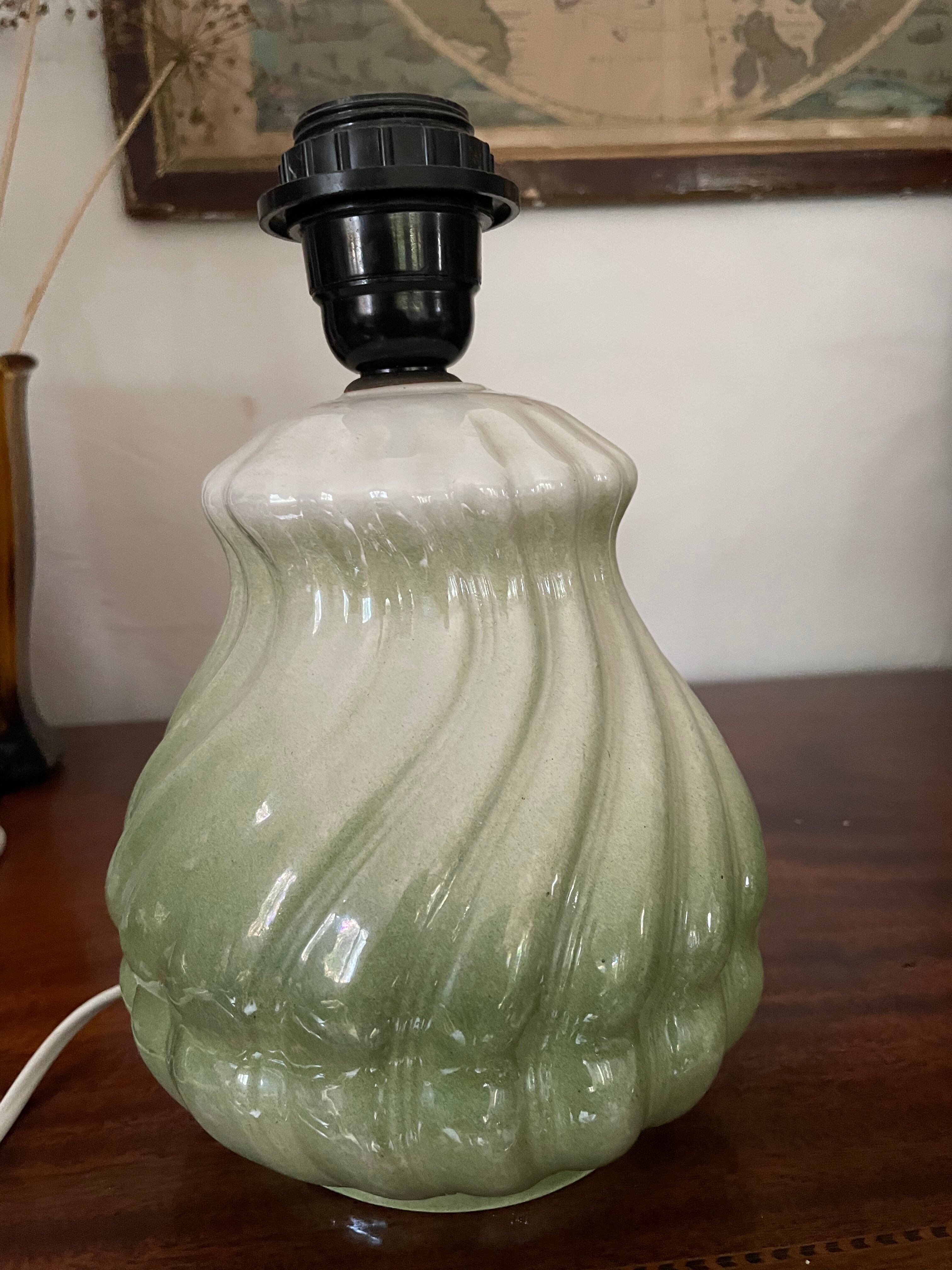Vintage Italian ceramic lamp
