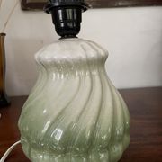 Pied de lampe en céramique italienne vintage