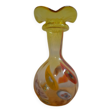 Vintage blown glass vase – Murano style – 1960s/70s