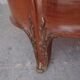 Golden bronze Louis XVI style mahogany bed