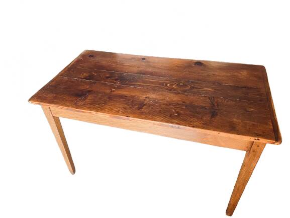 Old desk table with drawers