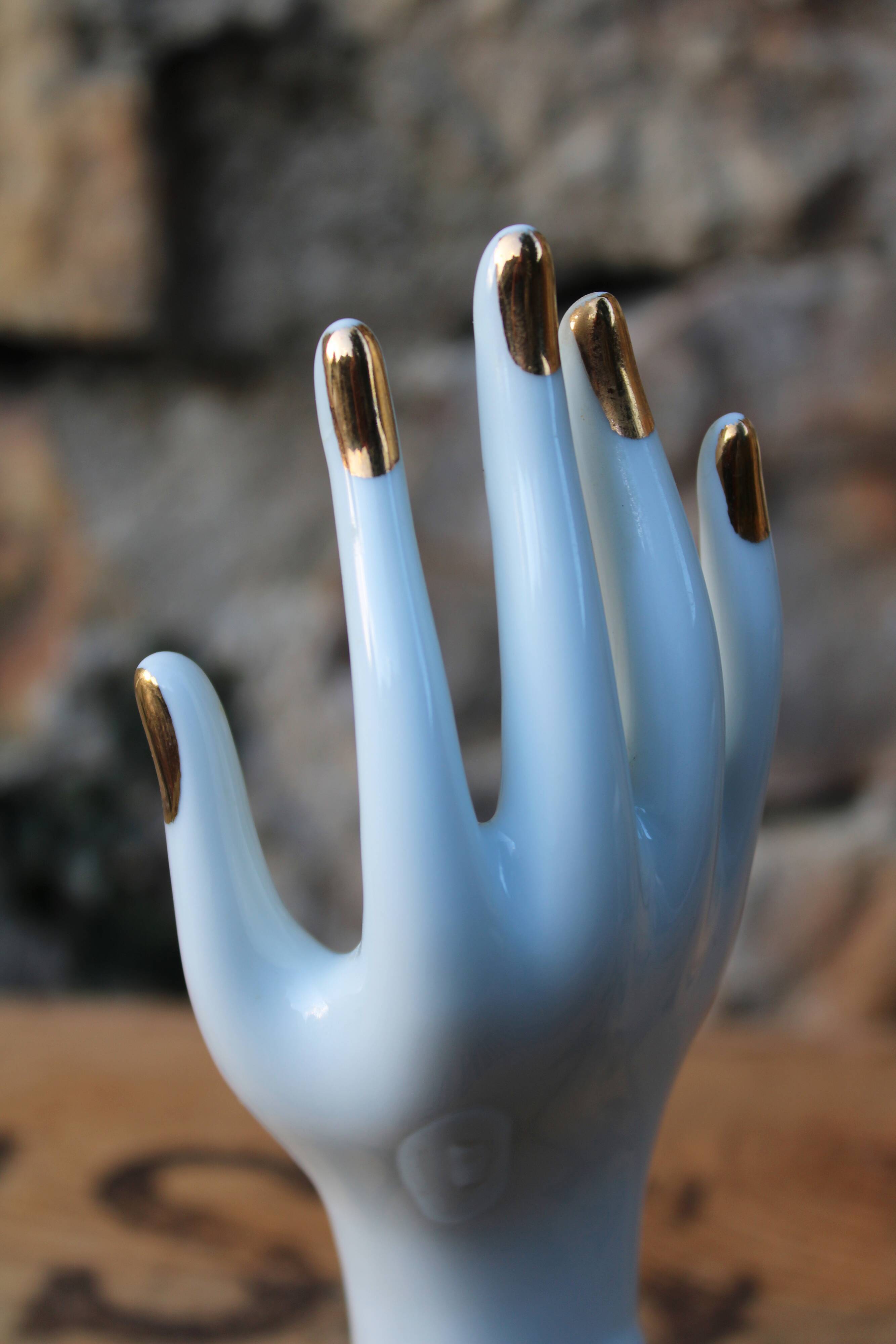 Limoges hand porcelain soliflore vase