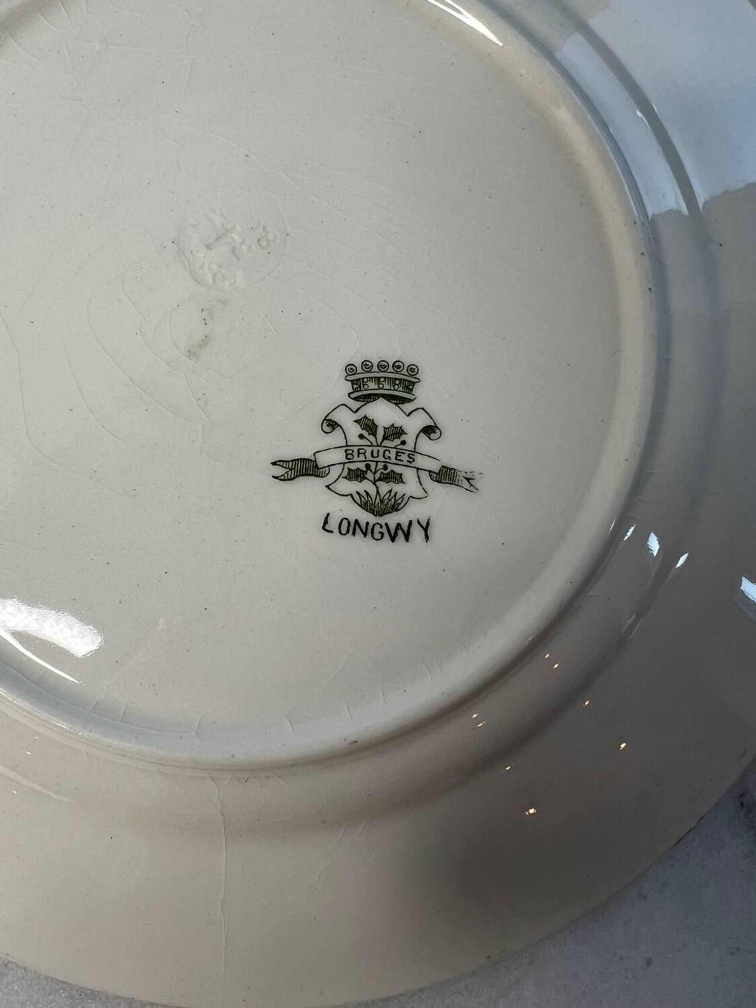Two flat plates Longwy Bruges