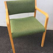 Curved wooden chairs by Wilhelm Ritz for Wilkhahn 1960/1970 - Set of 2