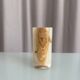 Small vintage cylindrical vase in onyx.