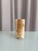 Petit vase cylindrique vintage en onyx