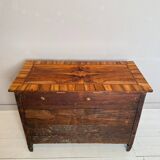 Louis XVI German Walnut Commode with Geometric Inlays, 1780