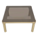 Luciano Frigerio Mid-Century Modern Italian Brass and Glass Coffee Table,70