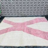 Berber rug available in pink, blue, and green, 200cm x 300cm