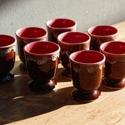 Lot de 8 coquetiers vintage