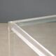 Table basse en plexiglas