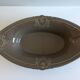 Tableware Service Table Design Meat or Vegetable Frosted Brown Porcelain