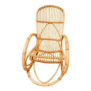 Fauteuil à bascule en