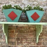 Old kitchen wall shelf